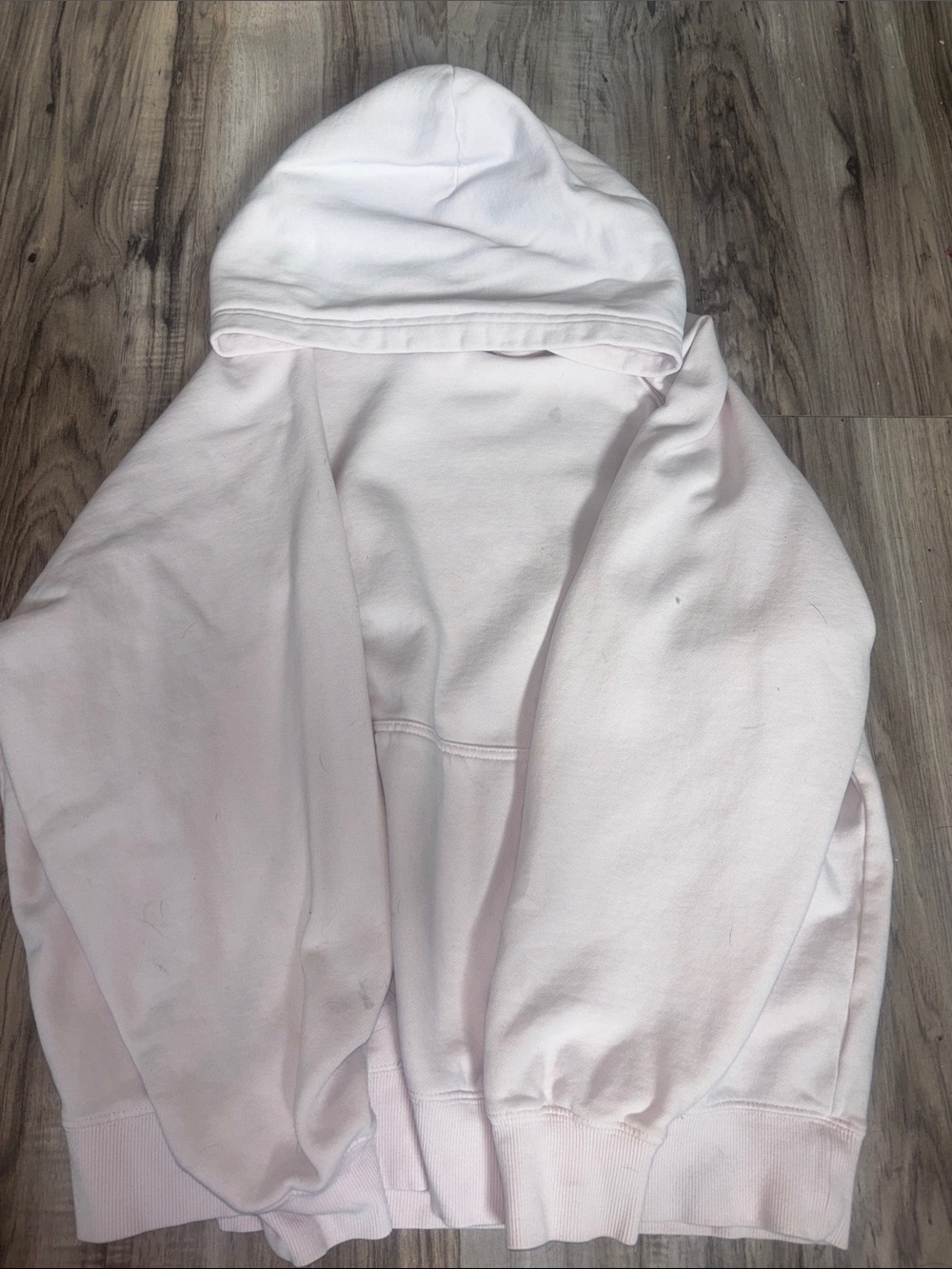 Harlow Light Pink Hooded Sweatshirt